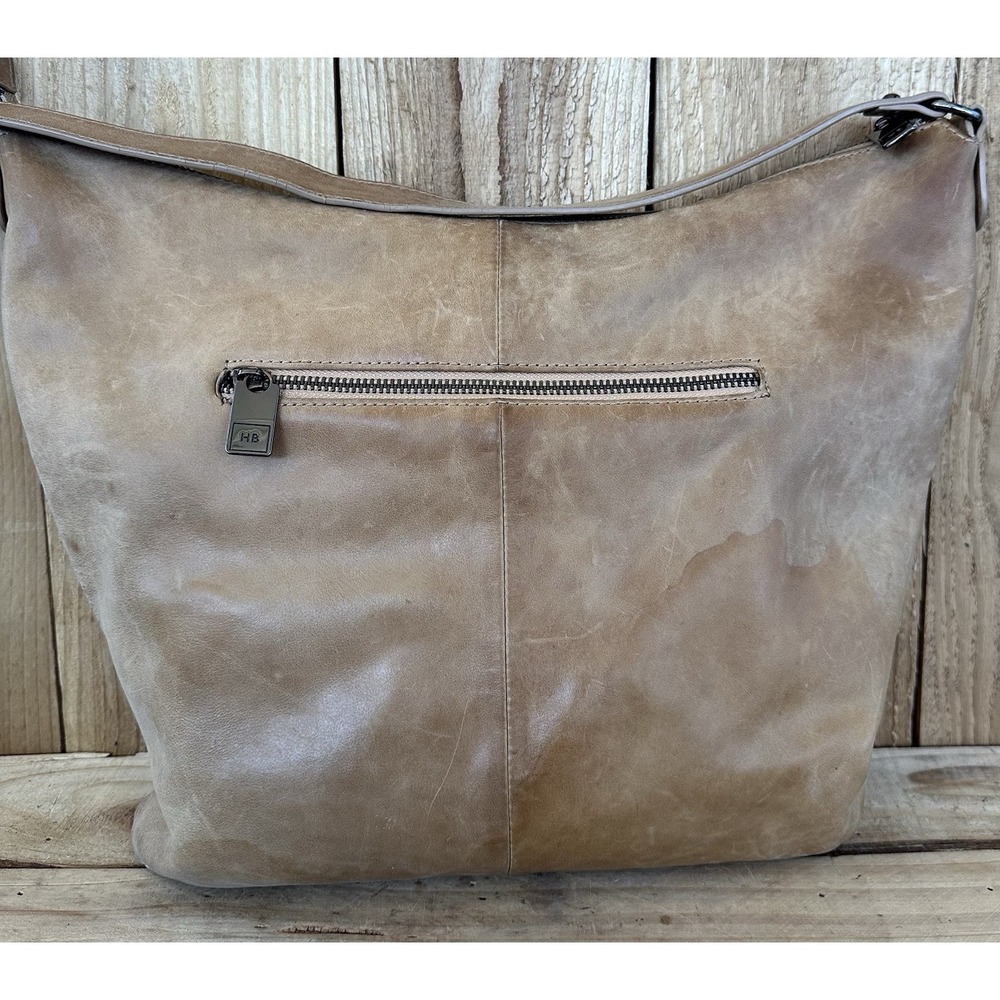 Harlequin Belle Shoulder Bag Leather Boho Brown Women Medium Good